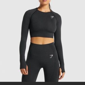 Gymshark vital seamless Long Sleeve Crop Top